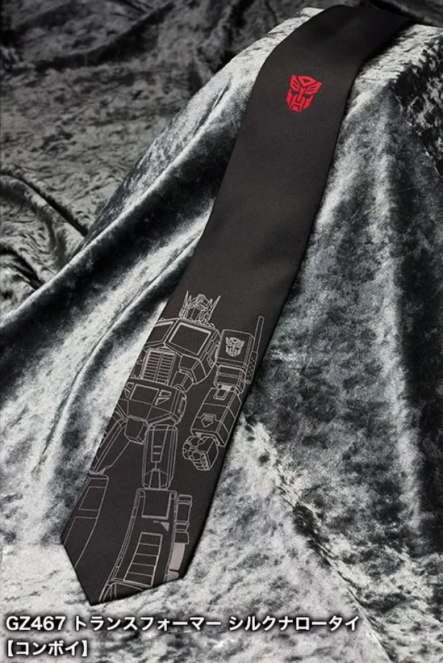 Optimus Prime Narrow Silk Neck Tie | Transformers Tie