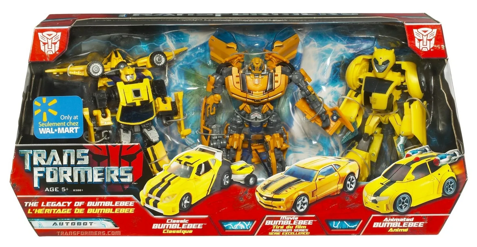 トランスフォーマー レガシー バズワージー バンブルビー 3個セット Legacy of Bumblebee 3-piece Boxed Set | Transformers 2007