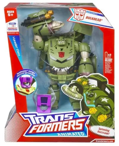 Transformers Animated Bulkhead 輸入品 Hasbro 2008 Transformers Animated Leader Class Bulkhead