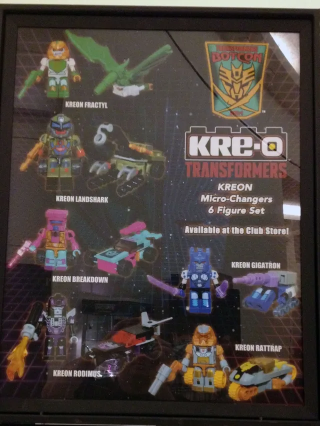 KREON Micro Changer 6-Pack Botcon Exclusive | Transformers Convention Botcon 2014