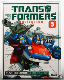 #5 Smokescreen Transformers G1 | the Transformers Collection Book Style Reissue
