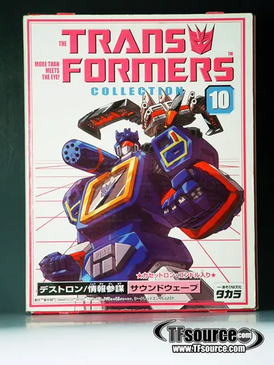 #10 Soundwave and Laserbeak Transformers G1 | the Transformers Collection Book Style Reissue
