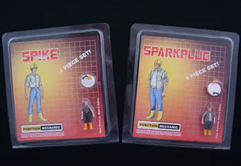 Spike and Sparkplug | Impossible Toys