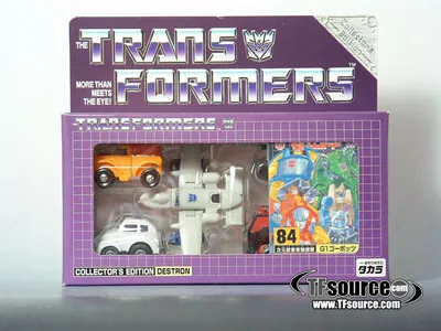 84 Repaint Minibots Set e-hobby Exclusive | Transformers G1 Collectors Edition