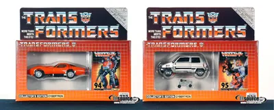 94 Roadrage and 95 Crosscut Set of 2 e-hobby Exclusive | Transformers G1 Collectors Edition