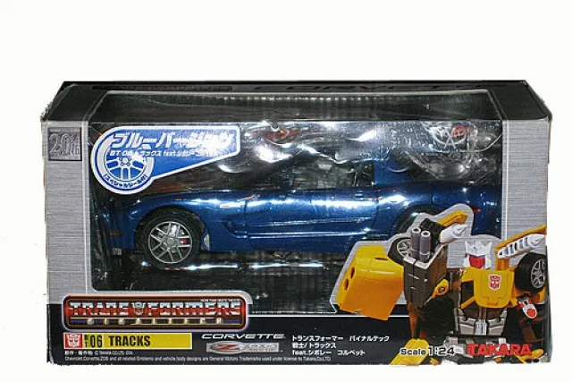BT-06 Tracks Blue Version | Chevrolet Corvette | Transformers Binaltech