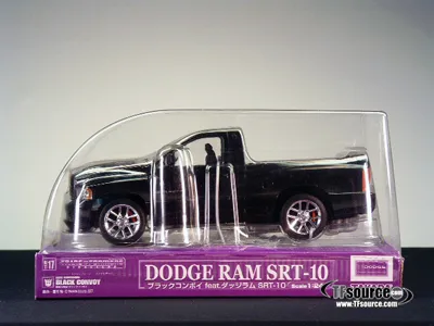 BT-17 Black Convoy Wonderfest Exclusive | Dodge Ram SRT-10 | Transformers Binaltech