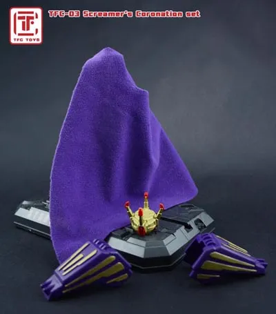 TFC-03 Screamers Coronation Crown and Cape Set | TFC Toys