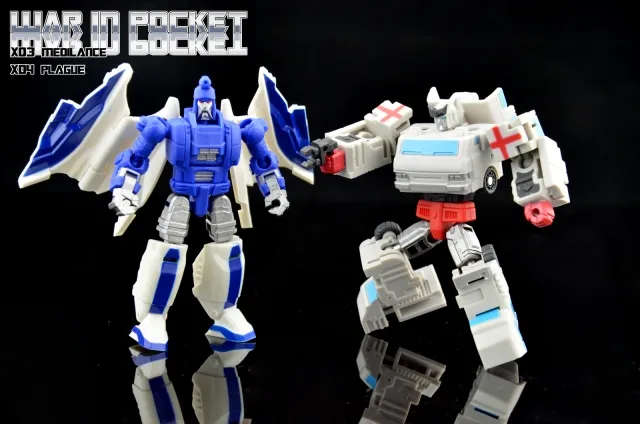X03 Medilance and X04 Plague Set of 2 | DX9 Toys War in Pocket