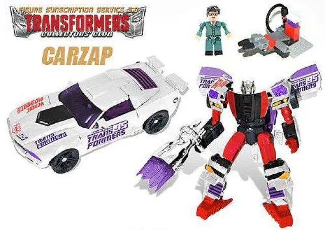 Carzap and Kre-O GB BlackRock | TFSS Transformers Subscription Service Exclusives