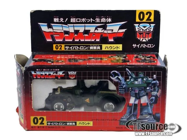 02 Hound G1 Car | Vintage Japanese G1 Transformers