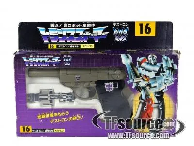 16 Megatron | Vintage Japanese G1 Transformers