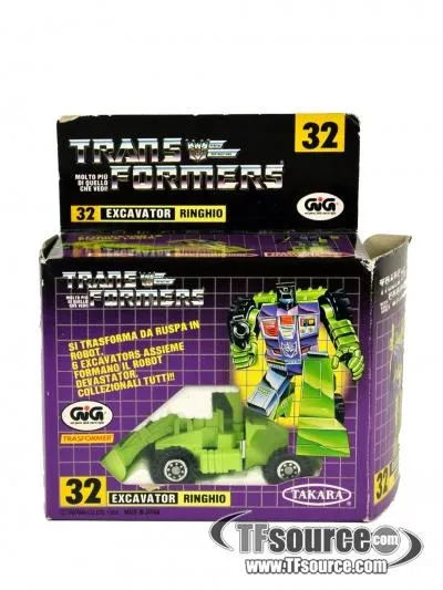 32 Scrapper Ringhio Japanese Transformers G1 | Transformers Generation One