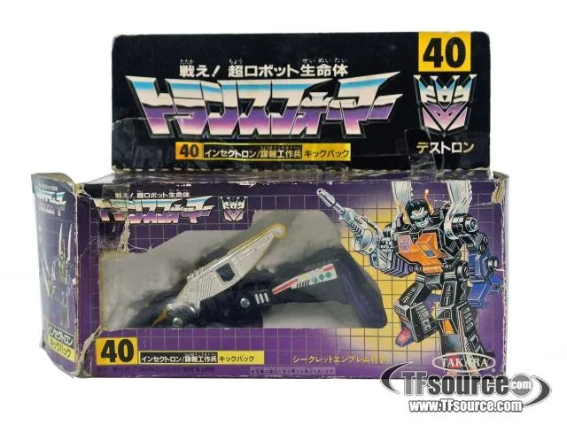 40 Kickback Insecticon | Vintage Japanese G1 Transformers