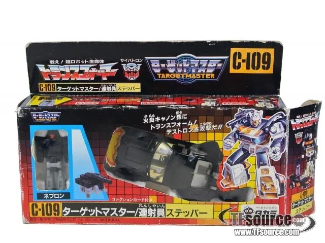 C-109 Stepper Targetmaster | Vintage Japanese G1 Transformers