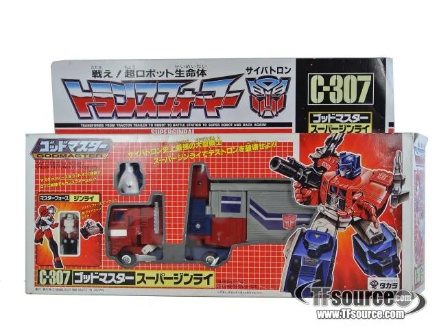 C-307 Super Ginrai | Vintage Japanese G1 Transformers