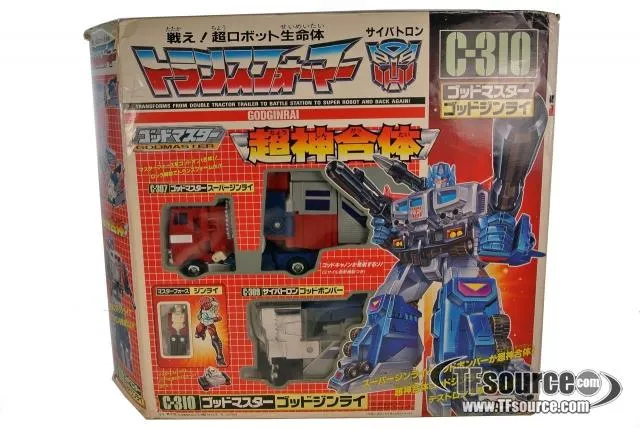 C-310 God Ginrai | Vintage Japanese G1 Transformers