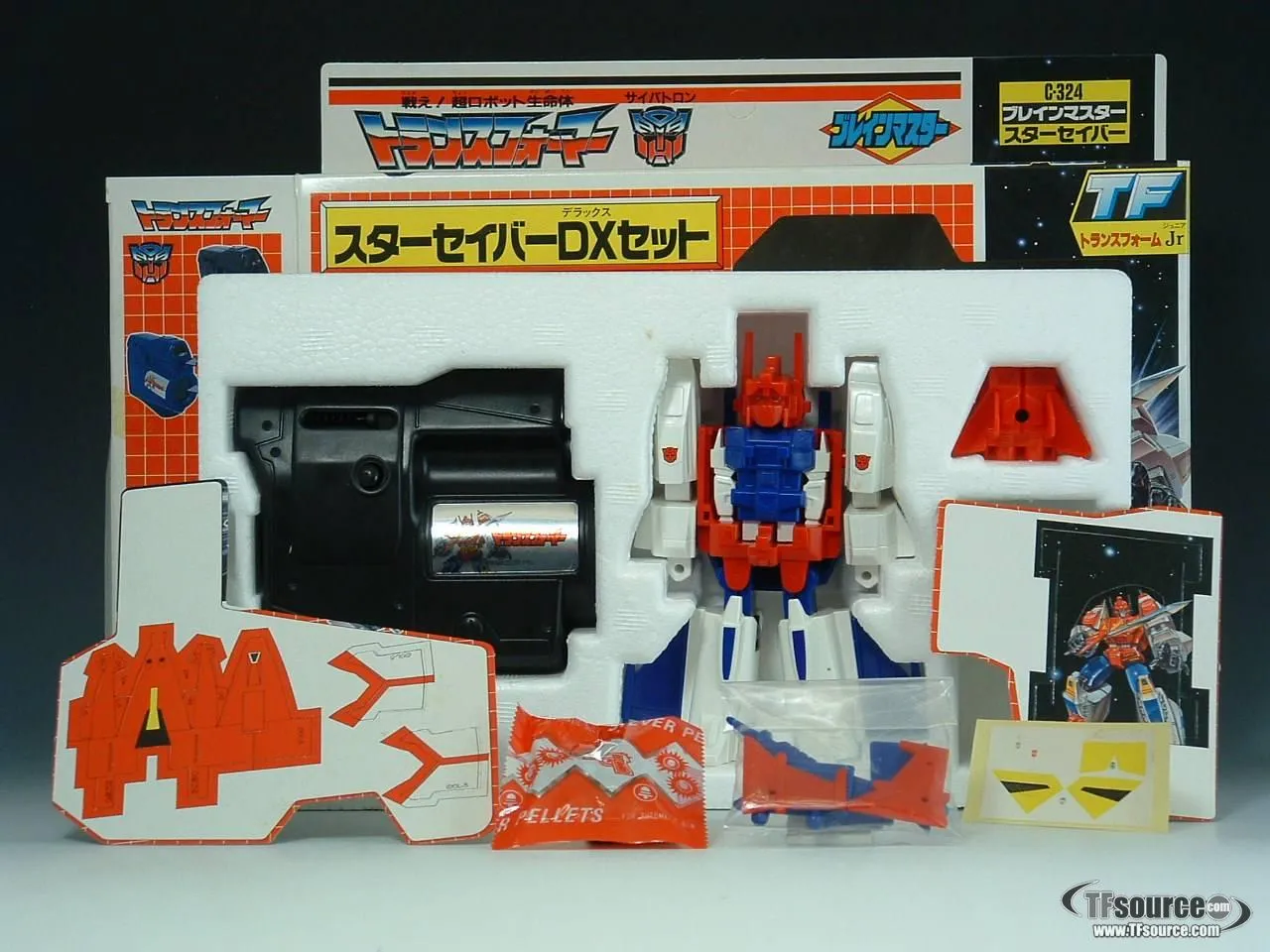 C-324 Star Saber Jr | Vintage Japanese G1 Transformers