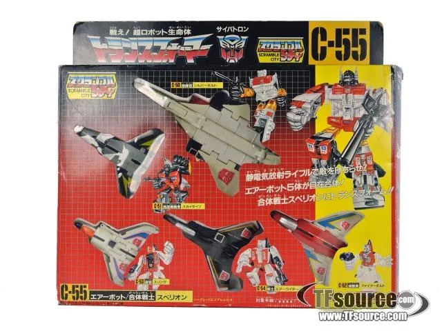 C-55 Superion Combiner | Vintage Japanese G1 Transformers