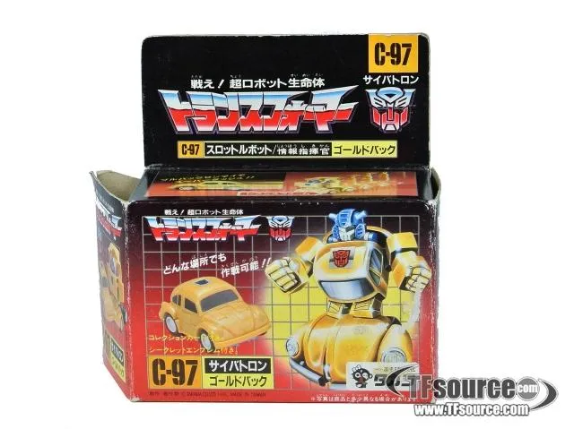 C-97 Goldbug Throttlebots | Vintage Japanese G1 Transformers