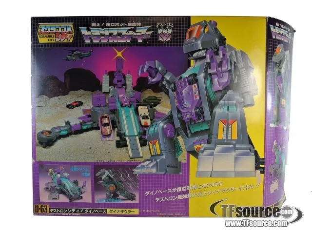 D-63 Trypticon MIB Missing blasters and scanners