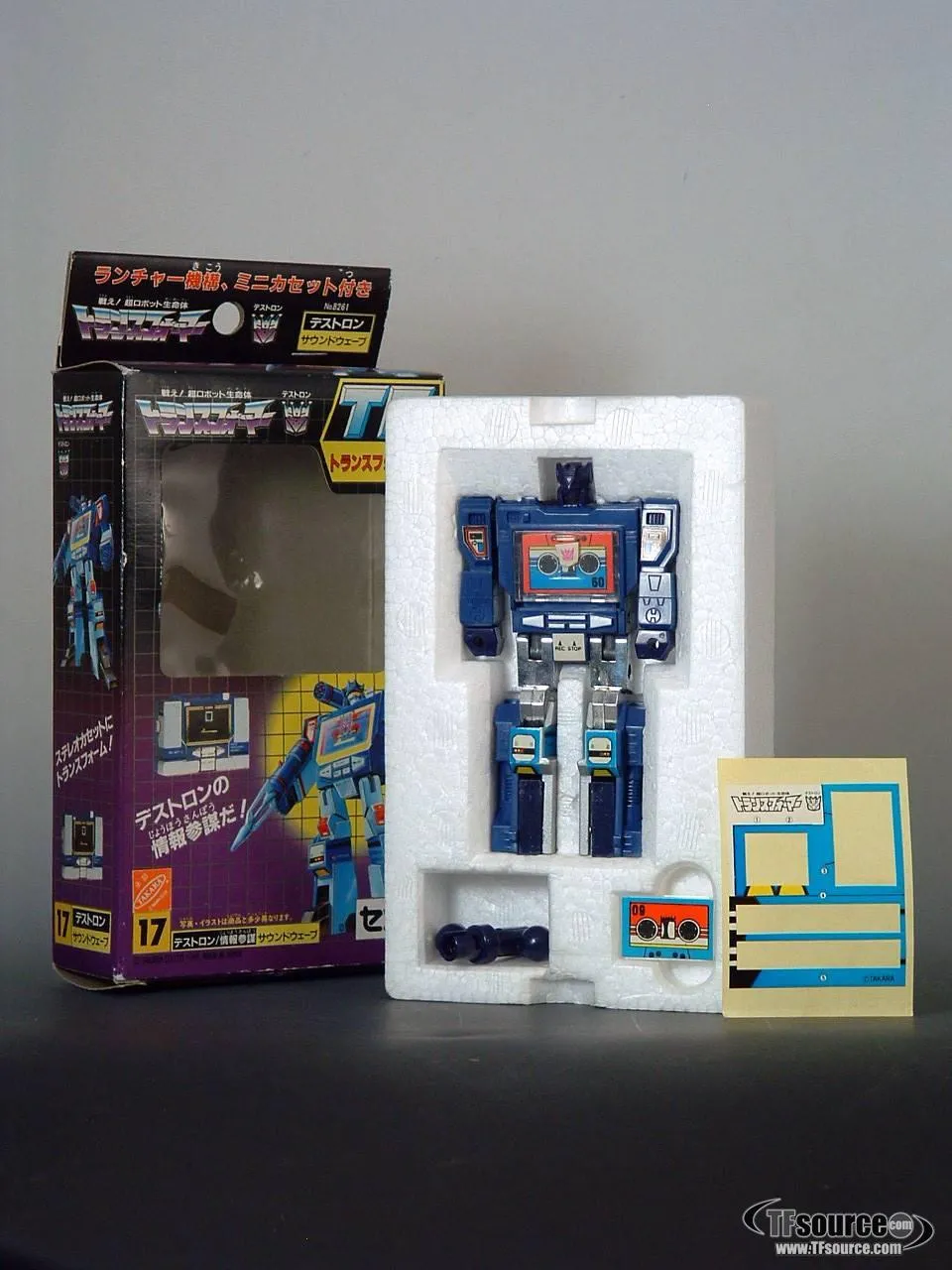 17 Soundwave Transform Jr | Vintage Japanese G1 Transformers