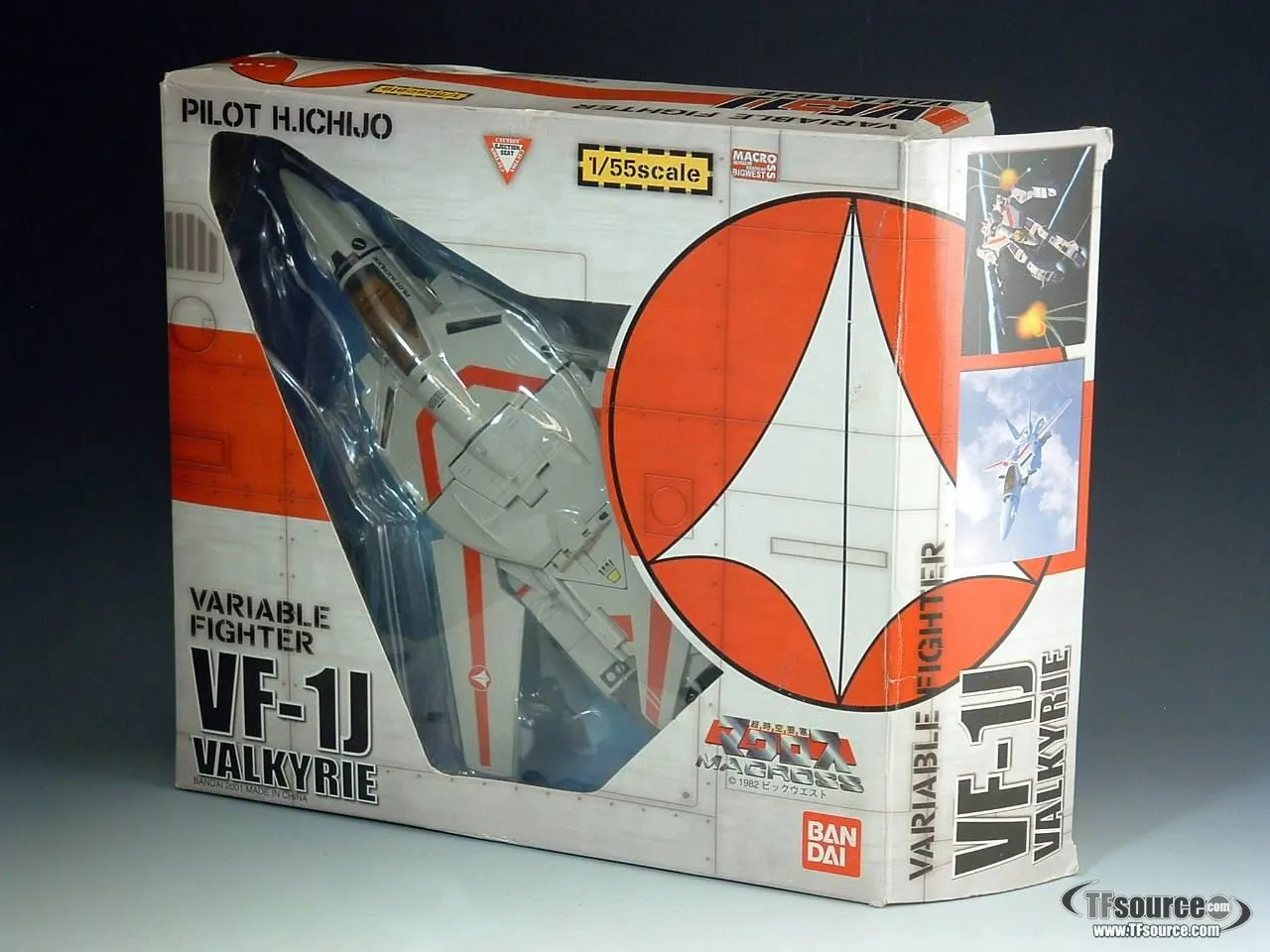 Bandai Macross - VF-1J Valkyrie - Hikaru Ichijyo ver. - MIB