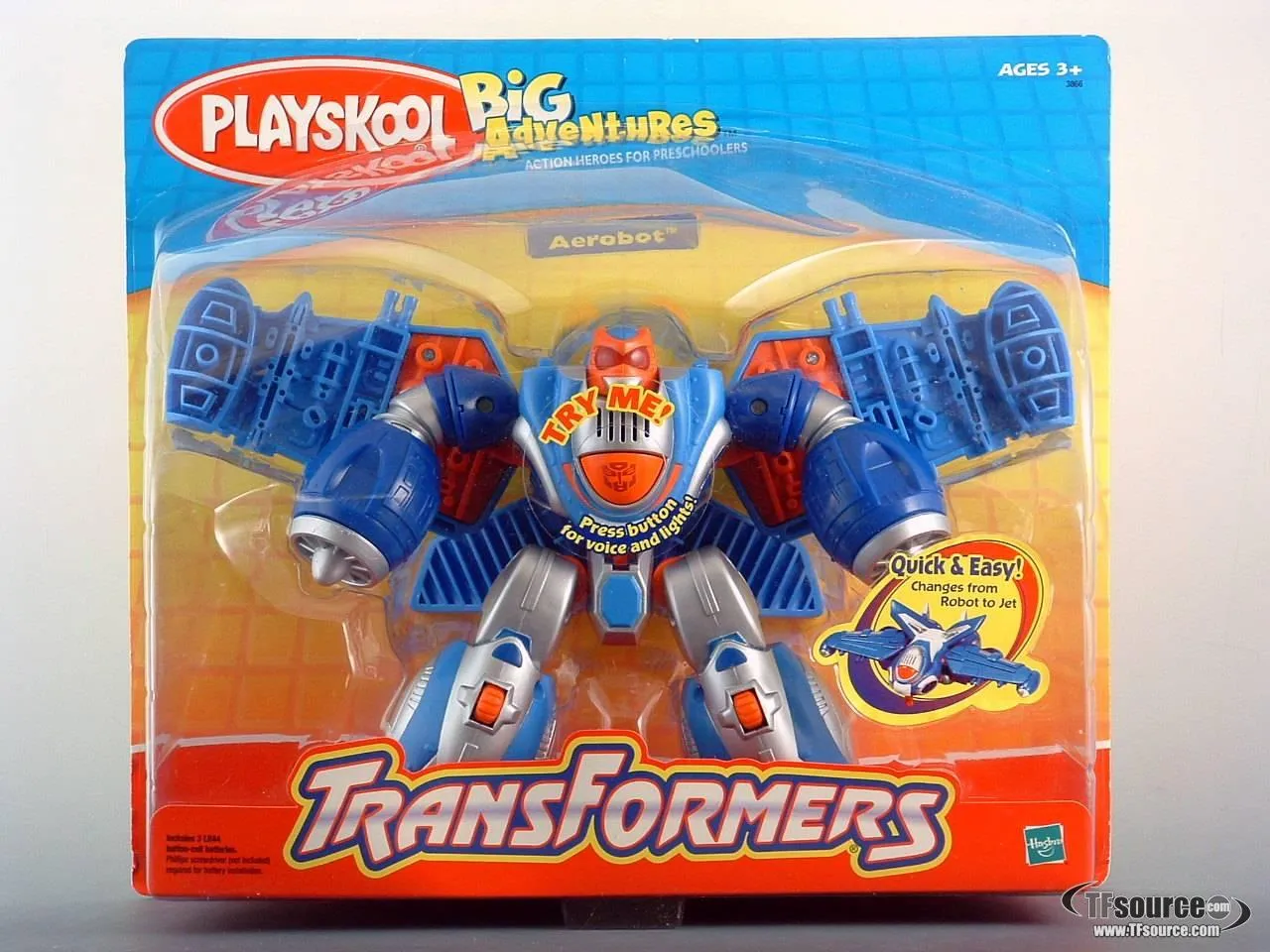 Playskool Go-Bots - Aerobot - MOSC