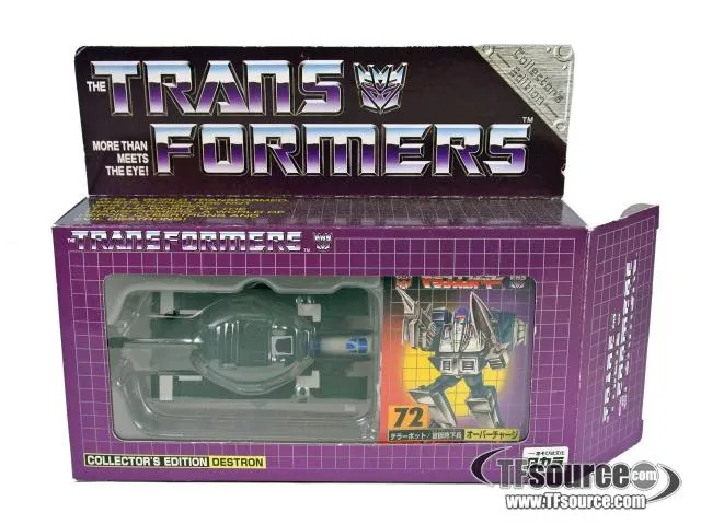 Transformers G1 72 Overcharge | Transformers Collectors Edition