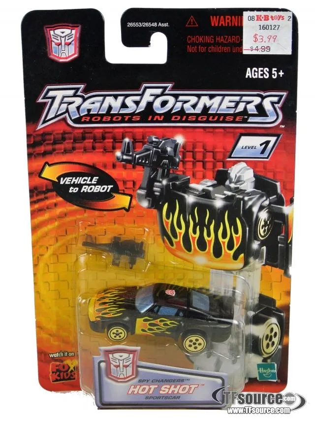 Hot Shot Spychanger | Transformers Robots in Disguise RID