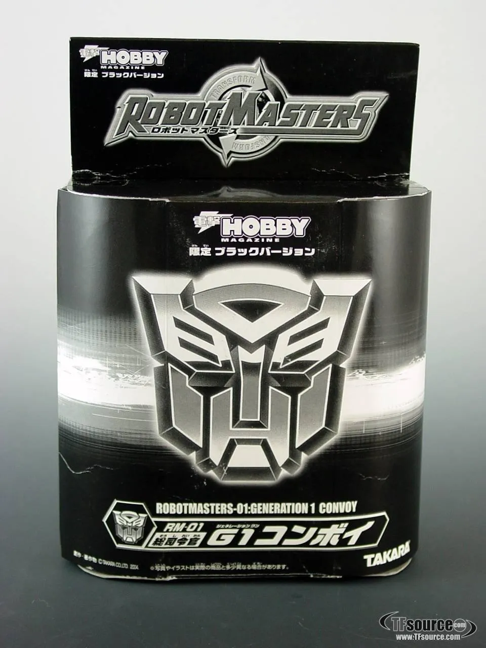 RM-01 Black Convoy | Transformers Robot Masters