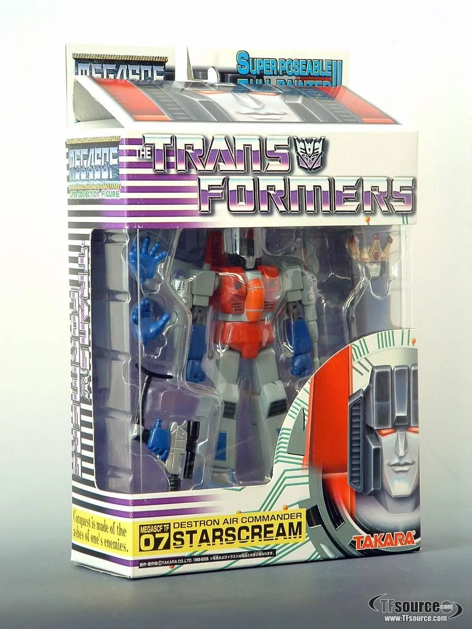 07 Starscream | Transformers Mega SCF G1