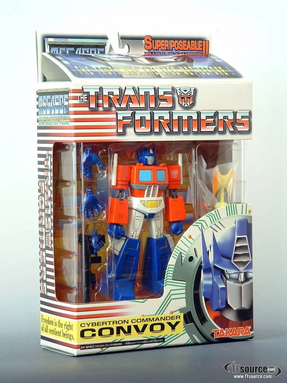 01 Convoy with Axe | Transformers Mega SCF G1