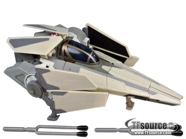 Star Wars - Clone Pilot to V-wing Starfighter - Loose - 100% Complete