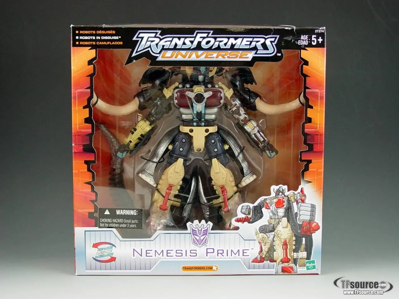 Nemesis Prime Exclusive | Transformers Universe Figure | TFSource