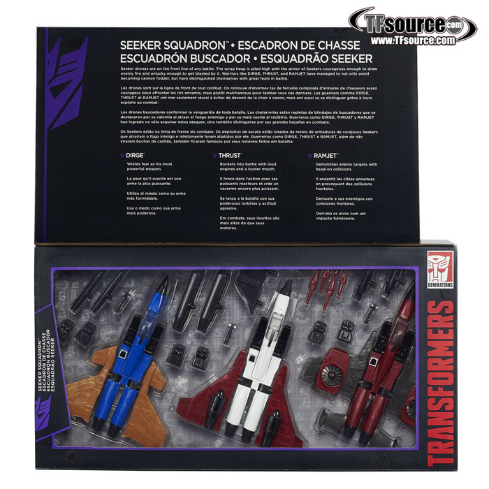 Platinum Edition coneheads at TFSource