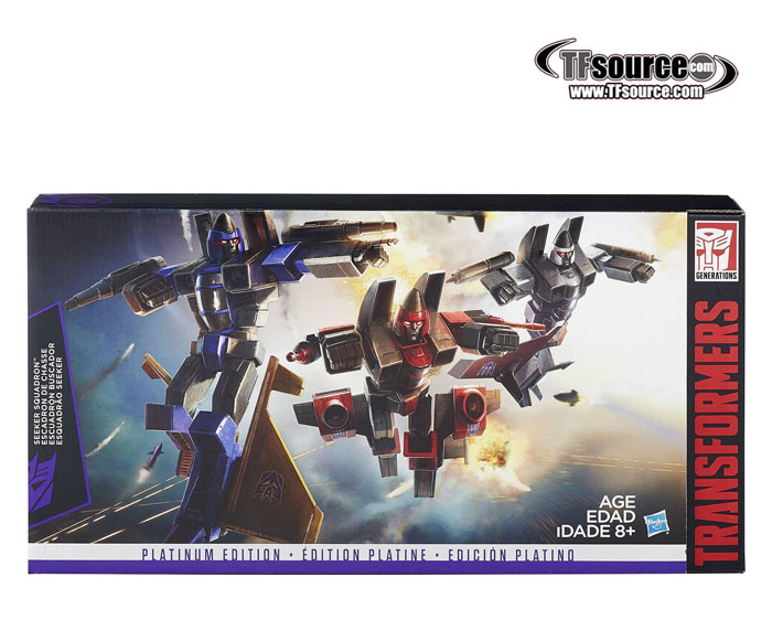 Platinum Edition coneheads at TFSource