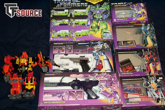 My early G1 Decepticons