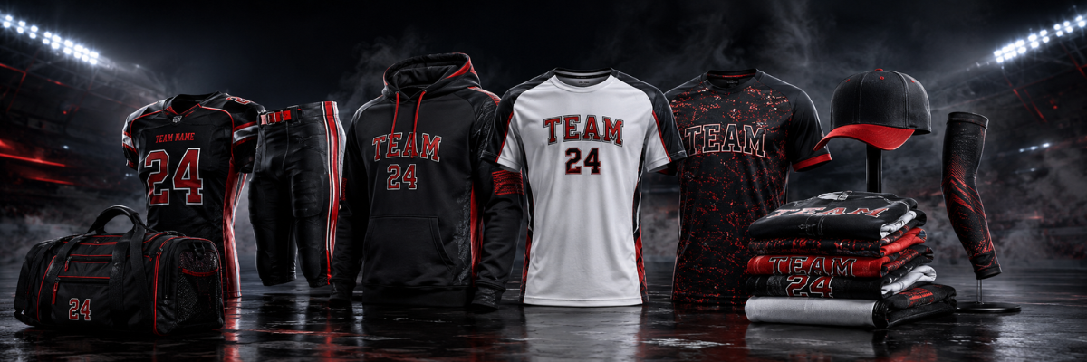 Team store product collage