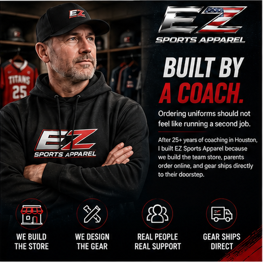 Built by a coach - EZ Sports Apparel