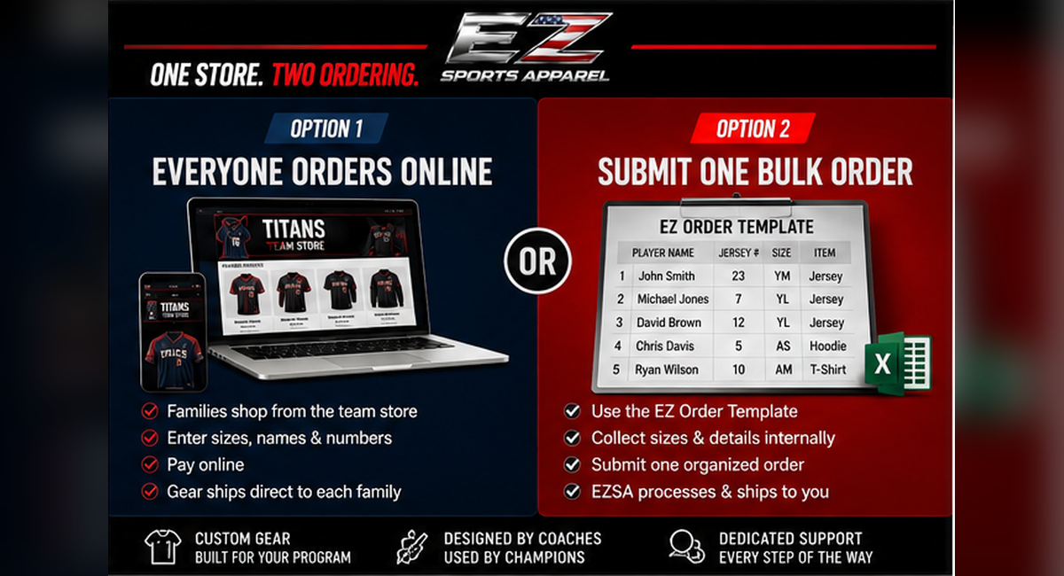 One store with two ordering options
