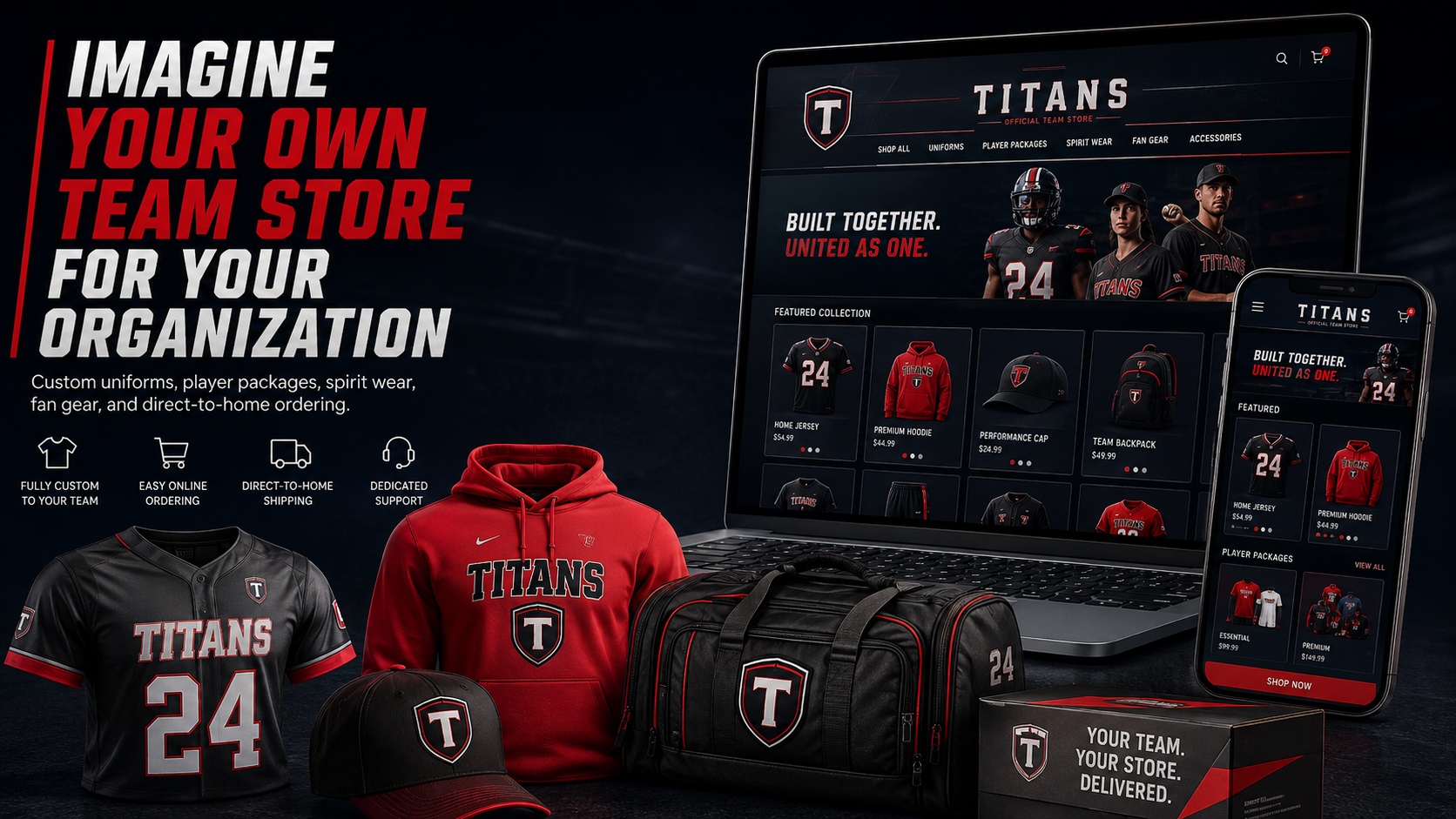 Imagine your own custom team store for your organization