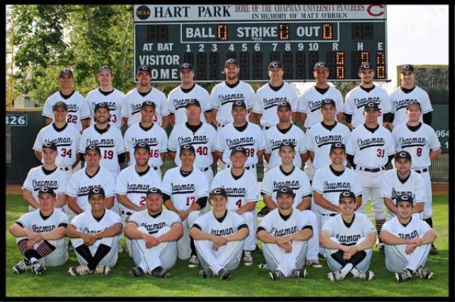 Chapman University Baseball College In Orange California