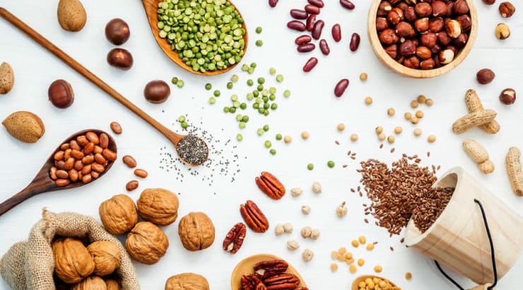 Eat Plenty Grains and Legumes on a Vegan Diet