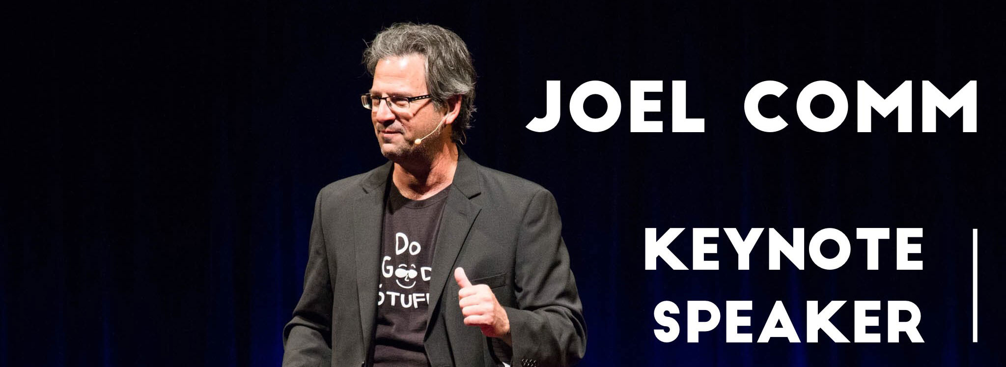 Joel Comm - Keynote Speaker at #aoc2018