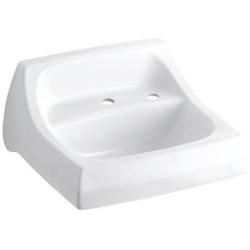 2007-R WHI KINGSTN 21X18 1-H W/M LAV W/RH DIS HLE