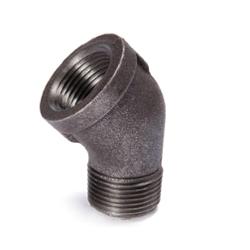 2" Imported Black Malleable Iron 45 Elbow
