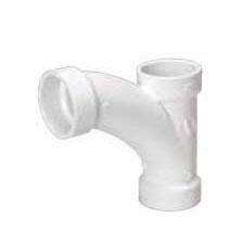 P501 2" PVC DWV Hub Combination Wye & 45