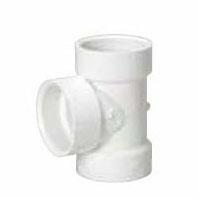 P441 3" PVC DWV Hub Vent Tee