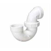 P708P 2" PVC DWV Hub Union P-Trap Less Cleanout